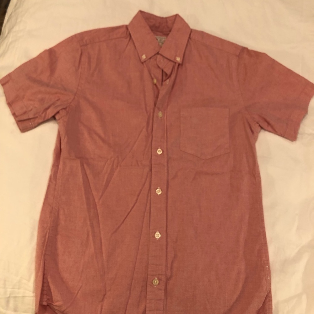 J. Crew Oxford Short Sleeve Button Down